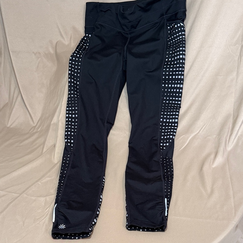 Athleta Be Free Reflective Leggings
